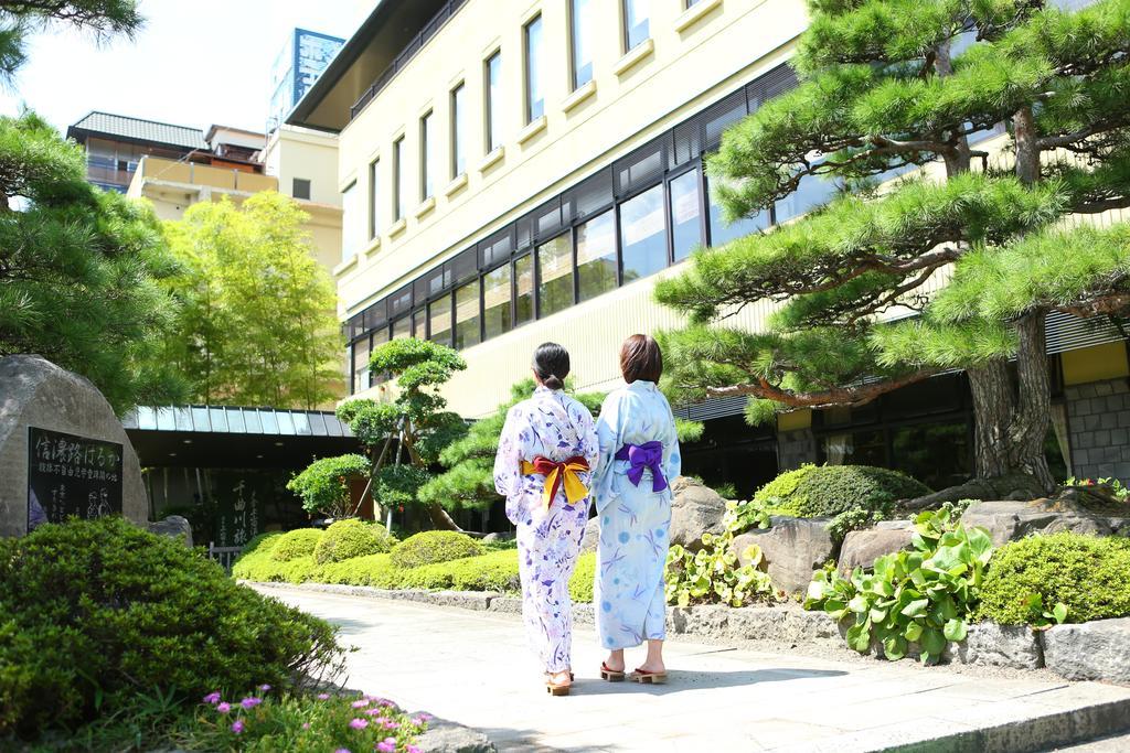 Kamiyamada Hotel Chikuma Buitenkant foto